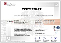 ISO 9001 : 2015 | DE