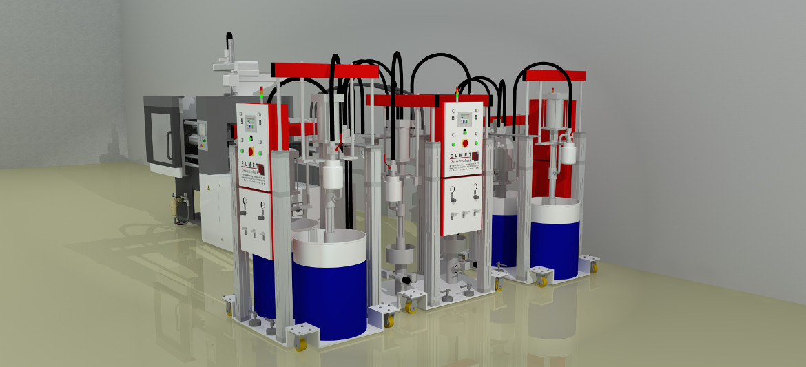 Leading LSR (liquid silicone rubber) dosing system worldwide! - Elmet